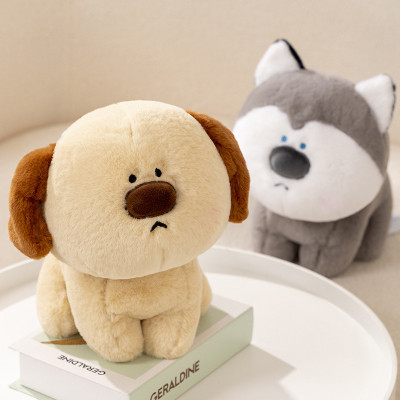 Gấu bông chó Shiba đầu tròn, chó Husky ngố siêu cưng cute cho bé yêu (20cm) hàng xịn cao cấp an toàn cho trẻ nhỏ