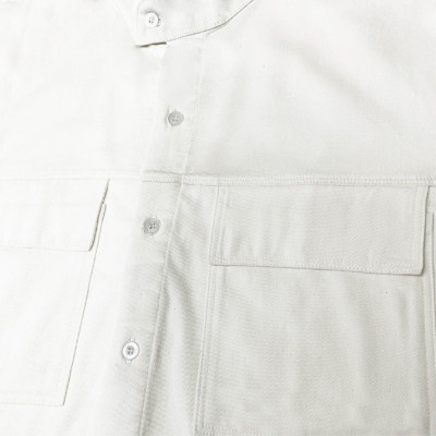 Áo Sơmi RANV RBAE STAND COLLAR Trắng