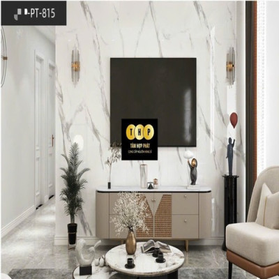 Bộ 10 Tấm Xốp Dán Tường 3D PVC Đá Xám La Mã 60x30cm Keo Sẵn Dày 2,5mm Cao Cấp, Sang Trọng 