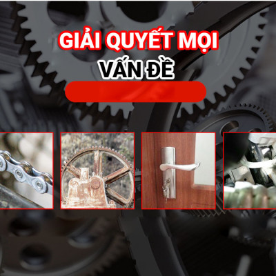 Dầu Máy Làm Trơn Ổ Khóa, Máy Móc, Quạt Điện - Công Thức Không Mùi An Toàn Khi Sử Dụng - Lọ 60ml - Hàng chính Hãng dododios