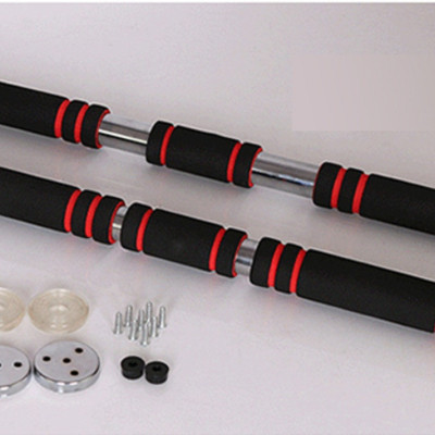 Xà Đơn Treo Tường Gắn Cửa Đỏ Đen Không Cần Bắt Vít Chịu Lực 150kg + Kèm Găng Tay Tập Xà