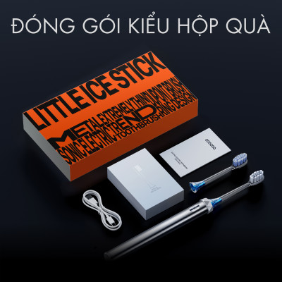 Bàn Chải Đánh Răng Điện coocaa Ice Stick, Hẹn Giờ Thông Minh, Chống Nước Toàn Thân, Sạc Nhanh Cổng USB Type-C