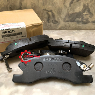 Bố thắng trước Mitsubishi Attrage, Mirage mã 4605B281 4605B005 (Má phanh trước) 