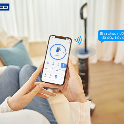 Máy hút bụi lau sàn làm sạch thông minh không dây Tineco Floor One S3 - Hàng chính hãng