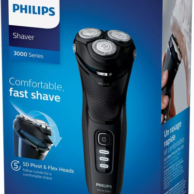 Máy cạo râu điện khô, ướt Philips Series 3000 S3231/52 Hàng chính hãng