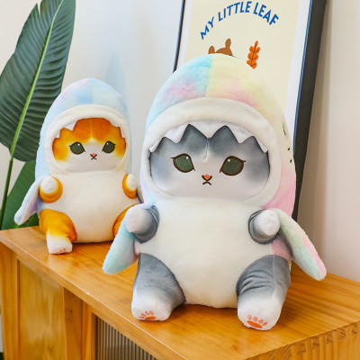 Gấu bông mèo cosplay cá mập, cá mập mèo dễ thương siêu cute cho bé (20cm--->50cm) hàng xịn cao cấp an toàn cho trẻ nhỏ