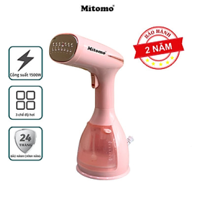 Bàn là hơi nước cầm tay Mitomo MW - 801 tích hợp 3 chế độ là hàng cao cấp công suất 1500W - bảo hành 2 năm hàng chính hãng