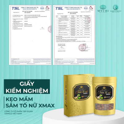 Liệu trình 10h Kẹo mầm sâm tố nữ xmax Mychi - Nữ hoàng nội tiết - Vua nở Ngực
