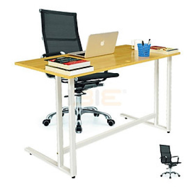 Bộ Bàn Rec-U Trắng Và Ghế Đen IBIE IB16A