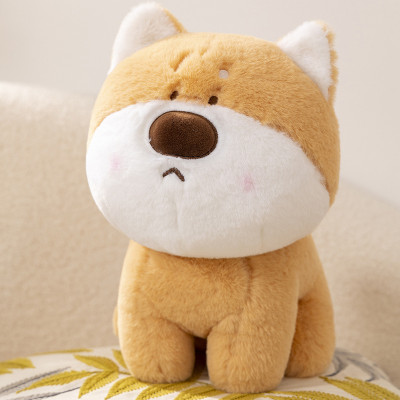 Gấu bông chó Shiba đầu tròn, chó Husky ngố siêu cưng cute cho bé yêu (20cm) hàng xịn cao cấp an toàn cho trẻ nhỏ