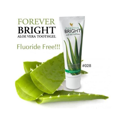 Combo 2 Tuýp Kem Đánh Răng Lô Hội Forever Bright Toothgel 130g/tuýp