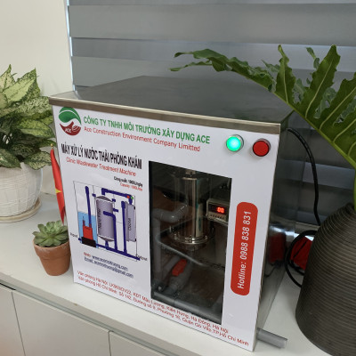 (Hàng chính hãng) Máy lọc nước thải Litero ACE1000I xử lý nước thải Phòng khám chẩn đoán hình ảnh Công nghệ oxy hoá bậc cao kết hợp lọc nano và than hoạt tính 1 bộ