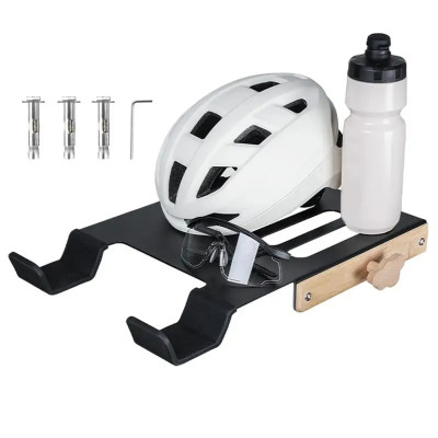 Móc Treo Xe Đạp Tường 30kg ESL-30 Tiết Kiệm Không Gian, Có Bọc Cao su chống trầy xe, Giá Đỡ Xe Đạp Trong Nhà Nhà Để Xe - Mai Lee