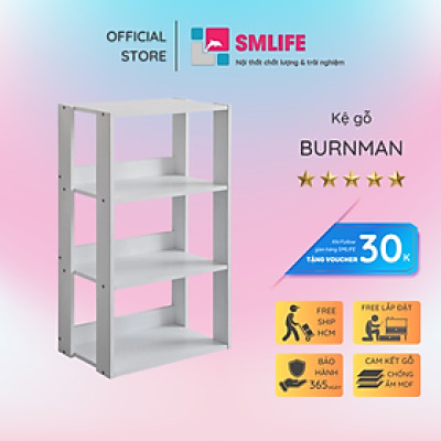 Giá sách hiện đại thiết kế đơn giản SMLIFE Burnman