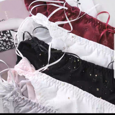 Combo 5 Quần Lót Nữ Lụa Tơ Công Chúa S67 – Mềm Mịn, Họa Tiết Ngôi Sao, Dây Rút