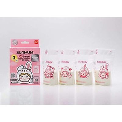 Combo 2 Hộp túi trữ sữa Sunmum 100ml Thái Lan mẫu mới