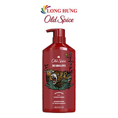 Dầu gội và xả 2-in-1 Old Spice (650ml) - Hàng chính hãng