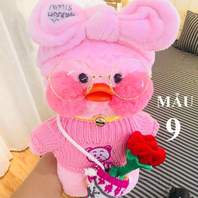 Gấu Bông Vịt Má Hồng Môi Tều 30cm Siêu Cưng