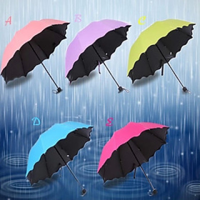 Dù nở hoa anh đào khi gặp nước , kèm túi đựng xinh xắn   , ô dù che mưa nắng chống tia UV ,  chống thấm nước ,  thời trang  hiện đại , nhỏ gọn tiện mang theo 