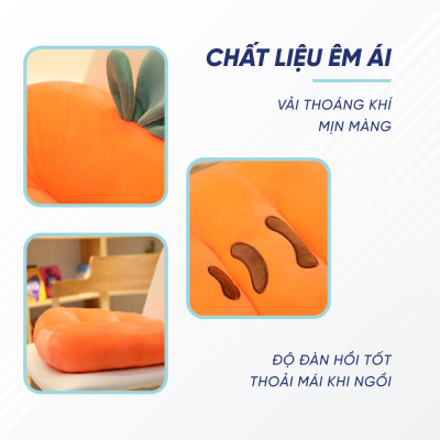 Đệm Nâng Chiều Cao Cho Ghế Ngồi Hình Thú Dễ Thương | Giúp Nâng Chiều Cao Ghế Ngồi, Êm Ái, Tiện Lợi