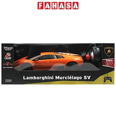 Đồ Chơi Mô Hình Siêu Xe Lamborghini Muciélago Điều Khiển Từ Xa - Vecto VT2401/OR - Màu Cam