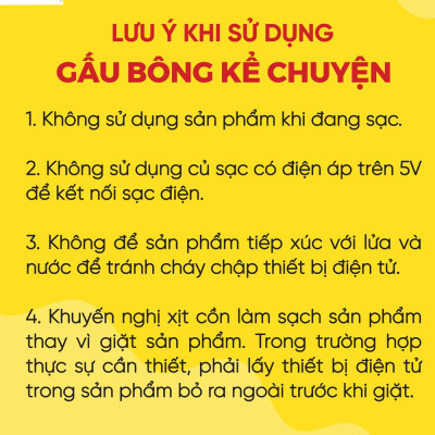 Gấu Bông Kể Chuyện - Người Bạn Tâm Tình Của Bé
