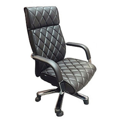 Ghế Giám đốc Xoay Ghế văn phòng Ghế làm việc bọc da lưng cao hiện đại màu đen đẹp Bền Sang trọng cao cấp CM4184-P  HCM