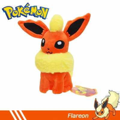 Gấu bông pokemon Eevee (eevui) Flareon hệ lửa (20cm--->30cm) nguyên tem nguyên tag xịn mịn đẹp hàng cao cấp, an toàn cho trẻ nhỏ  