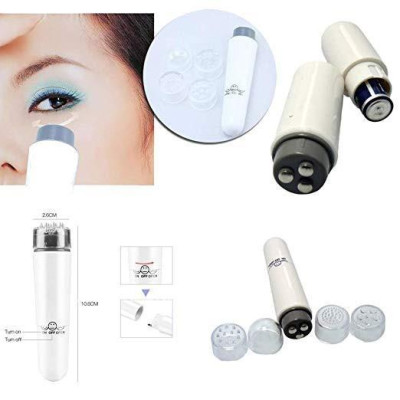 (Chọn Mẫu) Máy massage mặt cầm tay 4 đầu giúp giảm mệt mỏi, chốn bọng xóa thâm quầng mắt (có hàng sẵn)