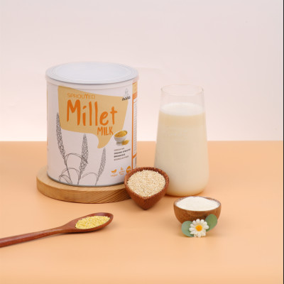 Sữa Hạt Millet 700g x4 Hộp (2.8kg) Vị Kê Tự Nhiên Cho Trẻ Từ 3 Tuổi & Người Lớn Sữa Hữu Cơ Bổ Sung Dinh Dưỡng Toàn Diện