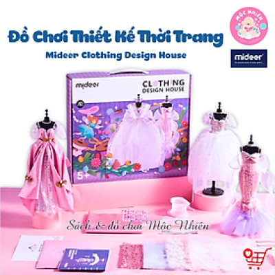 Đồ chơi thiết kế thời trang Mideer Clothing Design House - Dụng cụ may vá thủ công tại nhà cho bé từ 5 tuổi