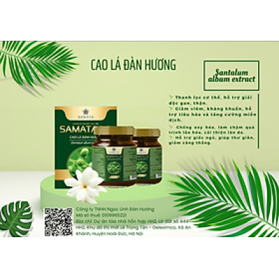 SAMATA LA - Cao Lá Đàn Hương (Santalum album extract)