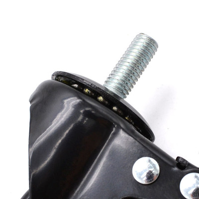 Bánh Xe Đen Đầu Vít Xoay 360 Có Khóa, Hàng Chất Lượng ANKAN, Lắp Xe Đẩy Hàng, Tủ, Bàn Ghế