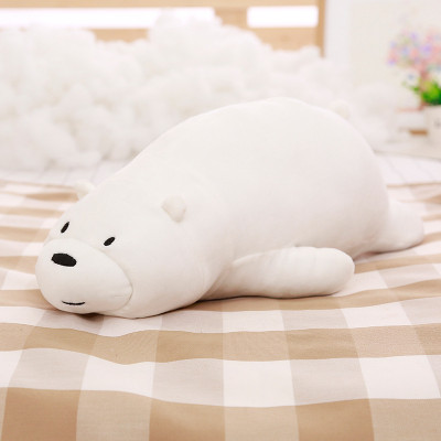 Gấu bông anh em nhà gấu We Bare Bears nằm siêu mềm (25cm--->90cm) Gối ôm gấu We Bare Bears dễ thương hàng xịn cao cấp an toàn cho trẻ nhỏ