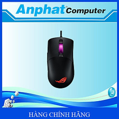 Chuột Gaming Cao Cấp Asus ROG Keris (USB/RGB/màu đen) - Hàng Chính Hãng