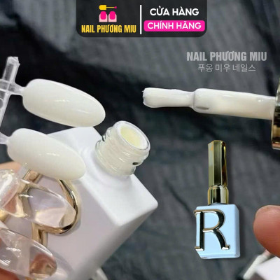 Sơn Gel Màu Trắng Sữa CR05 Cao Cấp 15ml Làm Nail Đẹp Dịu Dàng, Sơn Dirse Trắng Sữa Chua Đậm Mướt, Lên Màu Chuẩn Cho Móng Đẹp Quý Phái