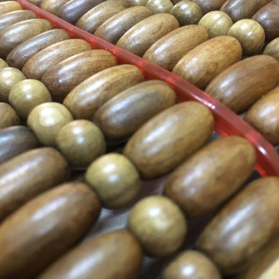 Gối hạt gỗ Bách Xanh cao cấp  ( hình thật )