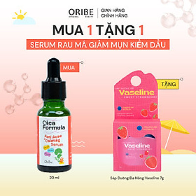 Serum rau má giảm mụn Oribe dịu nhẹ giúp mờ thâm phục hồi da hỗ trợ kiềm dầu 20ml