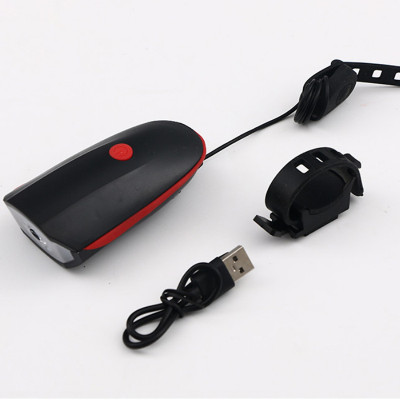 Bộ đèn liền còi cho xe đạp, còi to đèn sáng 3 chế độ, chống nước