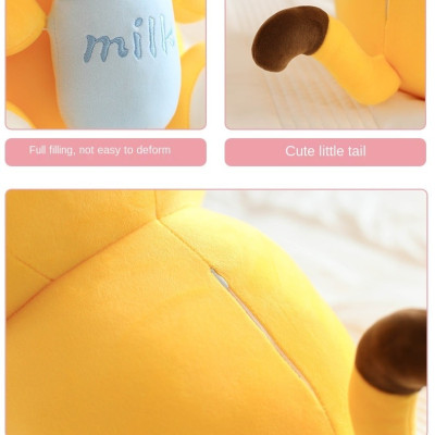 Gấu bông hổ ôm bình sữa siêu dễ thương – Quà tặng thú nhồi bông cọp má phệ bú bình – Size từ 50 cm đến 80 cm – Gối ôm hổ milk cho bé ngủ ngon