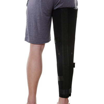 Nẹp Gối Orbe Hỗ Trợ Chấn Thương Vùng Gối, Chất Liệu Vải Cotton Không Dệt Thoáng Khí, Nẹp Hợp Kim Nhôm Chắc Chắn - 50cm, 60cm