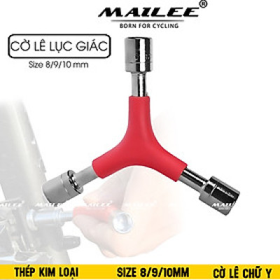 Cờ lê lục giác ngoài 8/9/10mm CLG-8910, cờ lê lục giác ba chạc đầu chữ Y dụng cụ sửa xe đạp kết hợp - Mai Lee