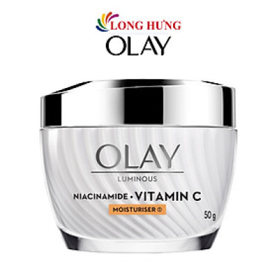 Kem dưỡng trắng da Olay Luminous Moisturiser Niacinamide + Vitamin C (50g) - Hàng chính hãng