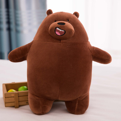 Gấu bông anh em nhà gấu We Bare Bears dạng đứng siêu mềm (20cm--->40cm) vải miniso mềm mại êm ái, hàng xịn cao cấp an toàn cho trẻ nhỏ