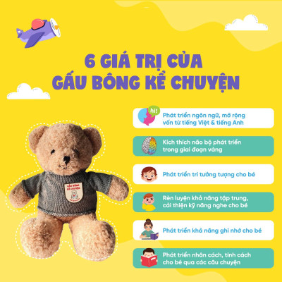 Gấu Bông Kể Chuyện - Người Bạn Tâm Tình Của Bé