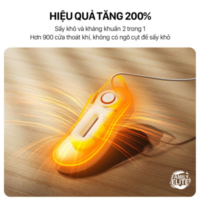 Máy sấy giày Sothing Zero Shoes Dryer DSHJ-S-2214A / C có hẹn giờ hàng chính hãng