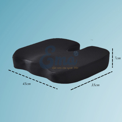 Nệm ngồi văn phòng chống thâm mông, xệ mông, đau xương cụt Ema cho dân văn phòng, lái xe, sinh viên, học sinh