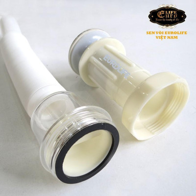 Bộ xả lật Inox ống lò xo linh hoạt Eurolife EL-BXL 01 (Trắng)