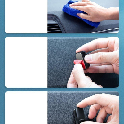 Ugreen UG80199LP252TK 4 cái Móc treo Màu Đen tiện dụng trên xe hơi - văn phòng - nhà - HÀNG CHÍNH HÃNG