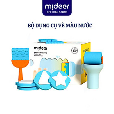 Bộ dụng cụ vẽ màu nước Mideer Finger Painting Tools Set
